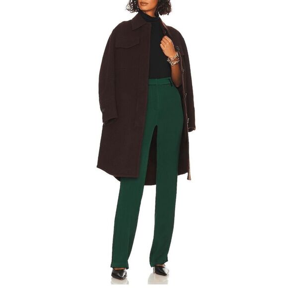 Anine Bing Classic Pants Emerald Green - Picture 8 of 13